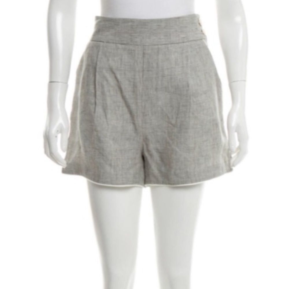 NWT BAND OF OUTSIDERS Linen Mini Shorts